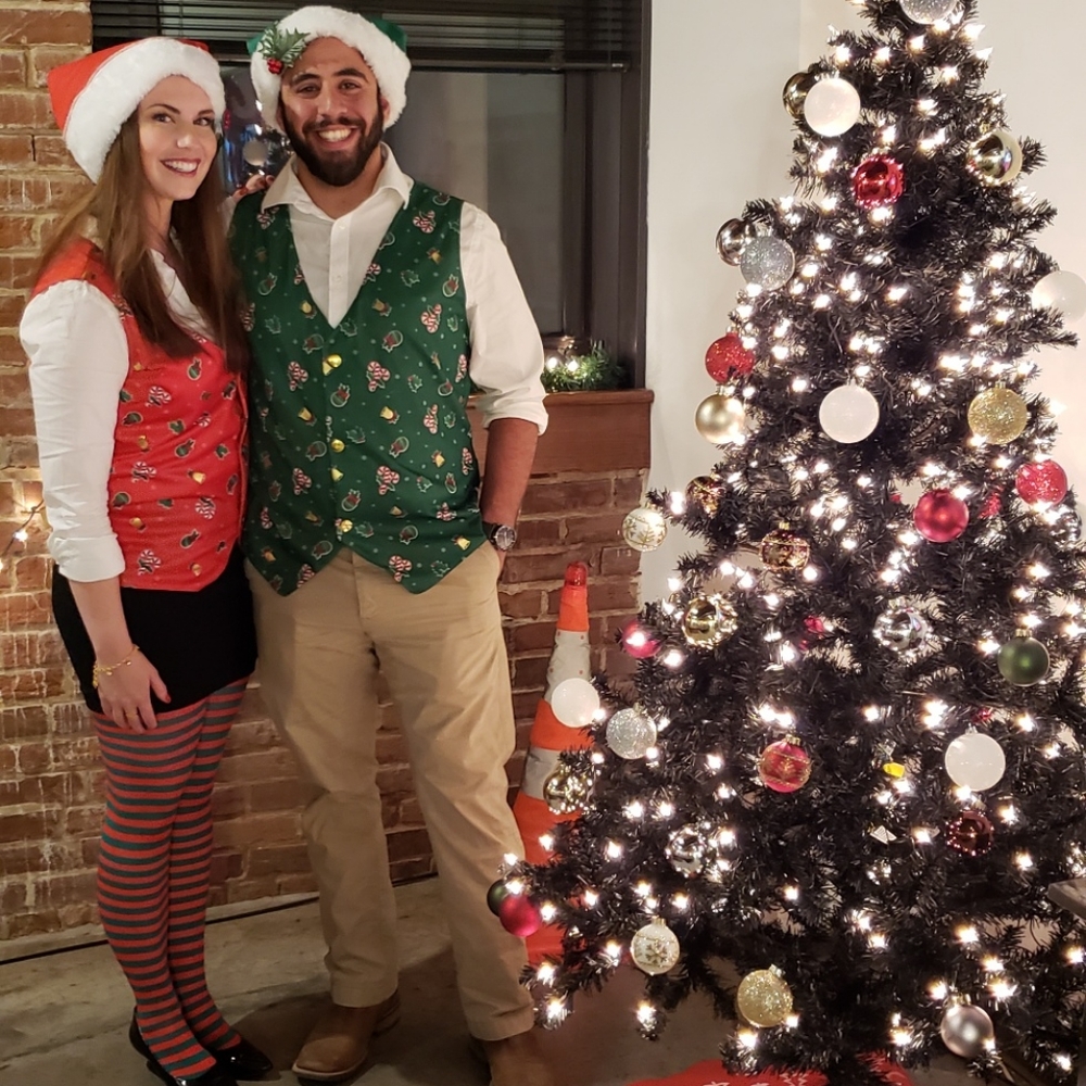 Couples Christmas costume